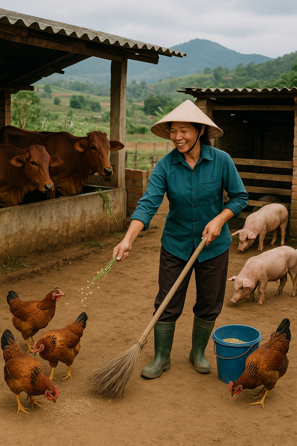 Nông dân chăn nuôi (Livestock Farmer)